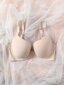 Plus Bow tekojalokivi Yksityiskohta Push Up Bra·Baby Pink·85E hinta ja tiedot | Naisten aluspaidat | hobbyhall.fi