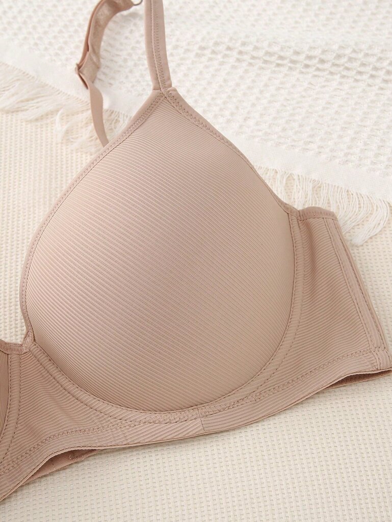 Plus Solid Underwire Push Up Bra·Beige·105D hinta ja tiedot | Naisten aluspaidat | hobbyhall.fi