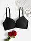 Plus Bow tekojalokivi Yksityiskohta Push Up Bra·Musta·105D hinta ja tiedot | Naisten aluspaidat | hobbyhall.fi