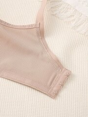 Plus Solid Underwire Push Up Bra·Beige·90D hinta ja tiedot | Naisten aluspaidat | hobbyhall.fi