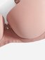 Plus Bow tekojalokivi Yksityiskohta Push Up Bra·Dusty Pink·100D hinta ja tiedot | Naisten aluspaidat | hobbyhall.fi