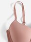 Plus Bow tekojalokivi Yksityiskohta Push Up Bra·Dusty Pink·90D hinta ja tiedot | Naisten aluspaidat | hobbyhall.fi