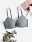 Plus Bow tekojalokivi Yksityiskohta Push Up Bra·Grey·85C hinta ja tiedot | Naisten aluspaidat | hobbyhall.fi