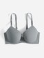 Plus Bow tekojalokivi Yksityiskohta Push Up Bra·Grey·85C hinta ja tiedot | Naisten aluspaidat | hobbyhall.fi