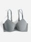 Plus Bow tekojalokivi Yksityiskohta Push Up Bra·Grey·95C hinta ja tiedot | Naisten aluspaidat | hobbyhall.fi