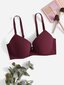 Plus Bow tekojalokivi Yksityiskohta Push Up Bra·Maroon·100D hinta ja tiedot | Naisten aluspaidat | hobbyhall.fi