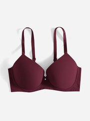 Plus Bow tekojalokivi Yksityiskohta Push Up Bra·Maroon·85D hinta ja tiedot | Naisten aluspaidat | hobbyhall.fi