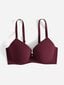 Plus Bow tekojalokivi Yksityiskohta Push Up Bra·Maroon·95D hinta ja tiedot | Naisten aluspaidat | hobbyhall.fi