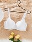 Plus Bow tekojalokivi Yksityiskohta Push Up Bra·White·105C hinta ja tiedot | Naisten aluspaidat | hobbyhall.fi