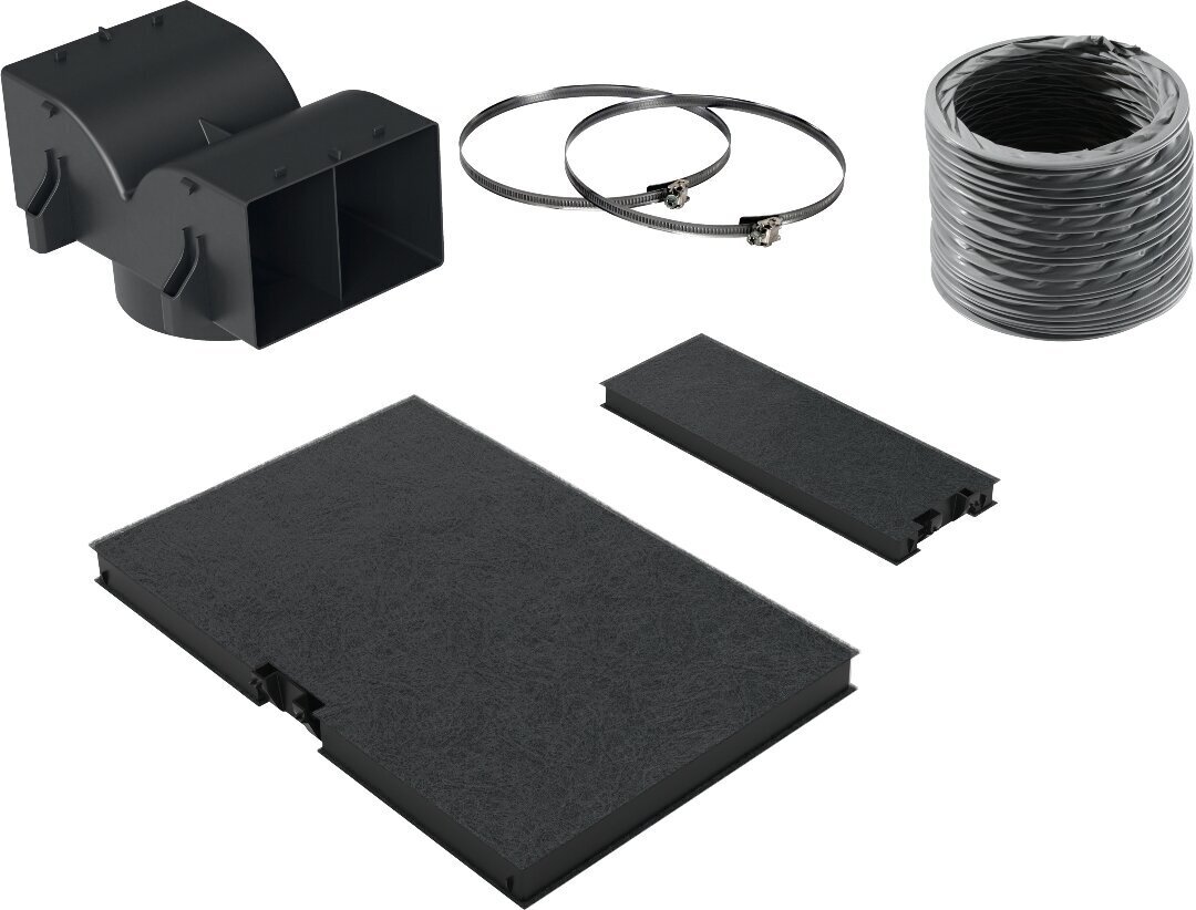 DWZ0AK0U0, Standard recirculation kit hinta ja tiedot | Liesituulettimien suodattimet | hobbyhall.fi