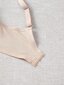 Plus Size Solid Underwire High Support Underwire Yksinkertainen Bra·Beige·100C hinta ja tiedot | Naisten aluspaidat | hobbyhall.fi