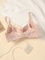 Plus Size Solid Underwire High Support Underwire Simple Bra·Pink·105C hinta ja tiedot | Naisten aluspaidat | hobbyhall.fi