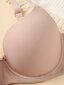 Plus Size Solid Underwire High Support Underwire Simple Bra·Pink·105C hinta ja tiedot | Naisten aluspaidat | hobbyhall.fi