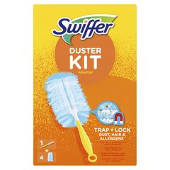 Swiffer Duster Starert Kit mini + 4 kpl ylimääräistä hinta ja tiedot | Siivoustarvikkeet | hobbyhall.fi