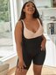 Plus Crotchless Shapewear Romper Bodysuit·Musta·3XL hinta ja tiedot | Naisten aluspaidat | hobbyhall.fi