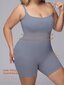 Plus Size Naisten saumaton Control Bodysuit Shapewear·Dusty Blue·1XL hinta ja tiedot | Naisten aluspaidat | hobbyhall.fi