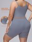 Plus Size Naisten saumaton Control Bodysuit Shapewear·Dusty Blue·1XL hinta ja tiedot | Naisten aluspaidat | hobbyhall.fi