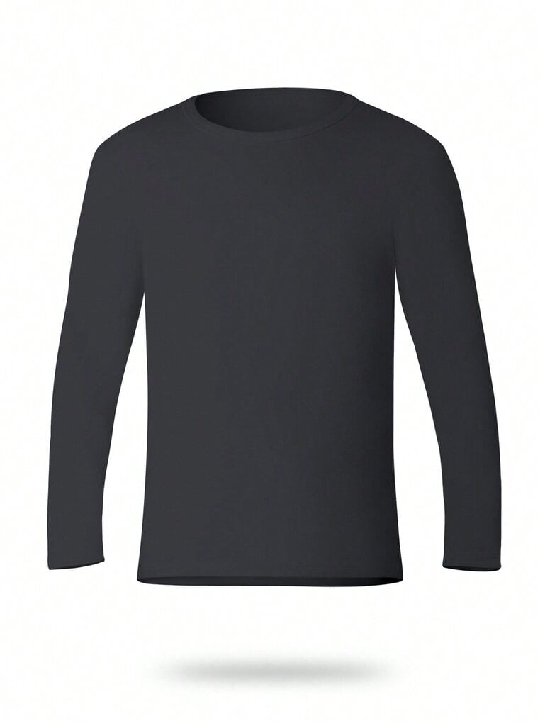 Miesten Solid Thermal Alusvaatteet Tee·Tummanharmaa·M hinta ja tiedot | Miesten aluspaidat | hobbyhall.fi