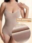 1-osainen saumaton Body Shaper Shaper Shapewear Control, Push Up, Plus koko, Synnytyksen jälkeinen palautus·Aprikoosi·S hinta ja tiedot | Naamiaisasut | hobbyhall.fi