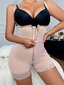 Pitsireunus vetoketjullinen Edessä Shapewear Bodysuit·Aprikoosi·L hinta ja tiedot | Naamiaisasut | hobbyhall.fi