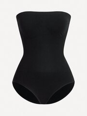 Seamless Shapewear Bandeau Bodysuit·Musta·S hinta ja tiedot | Naamiaisasut | hobbyhall.fi