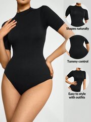 Body Shaping Haalari·Musta·XL hinta ja tiedot | Naamiaisasut | hobbyhall.fi