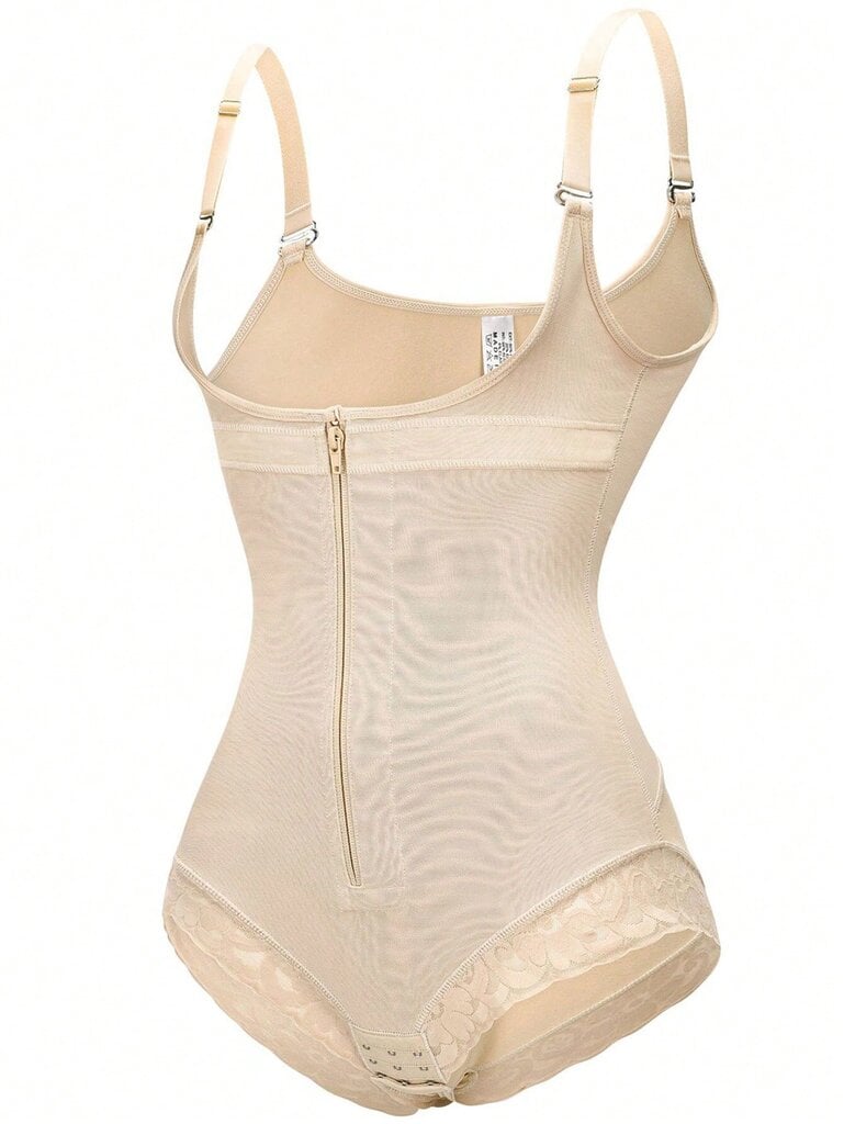 Musta 1kpl muotoiluasut naisille Control Body Shaper vetoketju avoin rintakehä Body·Beige·L hinta ja tiedot | Naamiaisasut | hobbyhall.fi