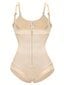 Musta 1kpl muotoiluasut naisille Control Body Shaper vetoketju avoin rintakehä Body·Beige·L hinta ja tiedot | Naamiaisasut | hobbyhall.fi