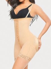 1kpl Compressing Full Shapewear Bodysuit Plus Size korkea vyötärö Body Shaper Control Faja Shortsit vyötärö Trainer vyö·Aprikoosi·XL hinta ja tiedot | Naamiaisasut | hobbyhall.fi