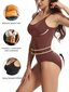 Solid Shapewear Bodysuit·Suklaanruskea·L hinta ja tiedot | Naamiaisasut | hobbyhall.fi