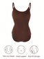 Solid Shapewear Bodysuit·Suklaanruskea·L hinta ja tiedot | Naamiaisasut | hobbyhall.fi