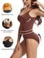 Solid Shapewear Bodysuit·Suklaanruskea·S hinta ja tiedot | Naamiaisasut | hobbyhall.fi