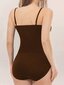 Solid Shapewear Bodysuit·Suklaanruskea·XXL hinta ja tiedot | Naamiaisasut | hobbyhall.fi