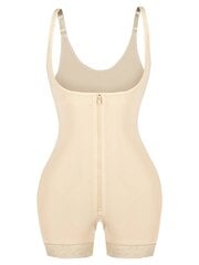 Vetoketju edessä Shapewear Bodysuit·Aprikoosi·L hinta ja tiedot | Naamiaisasut | hobbyhall.fi