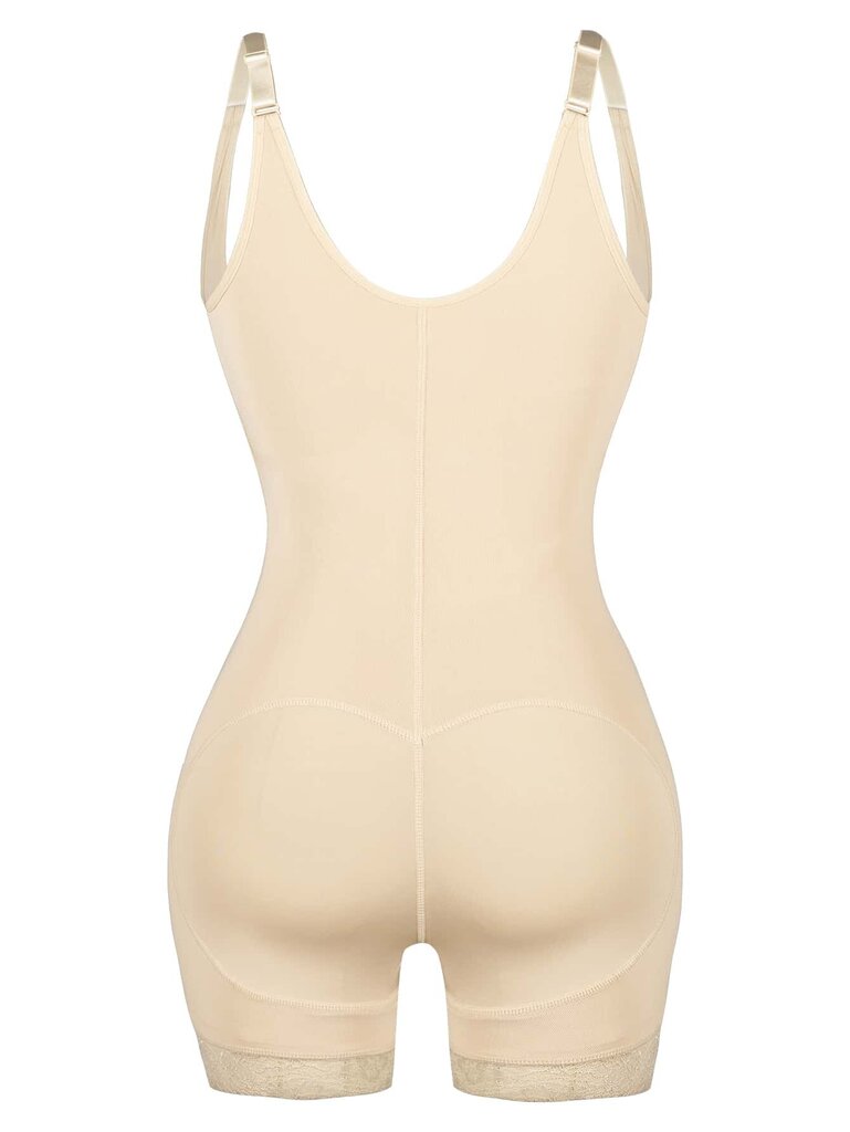 Vetoketju edessä Shapewear Bodysuit·Aprikoosi·XL hinta ja tiedot | Naamiaisasut | hobbyhall.fi