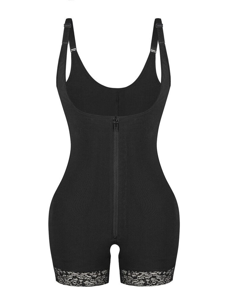 Vetoketju edessä Shapewear Bodysuit·musta·M hinta ja tiedot | Naamiaisasut | hobbyhall.fi