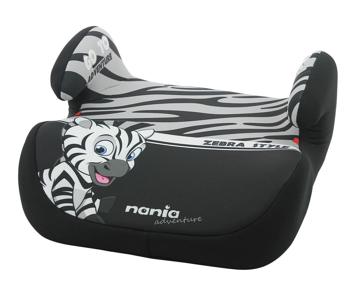 Istuinkoroke Nania Topo Comfort Adventure Zebre, 547244 hinta ja tiedot | Turvaistuimet | hobbyhall.fi
