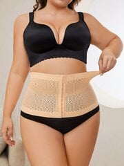 Plus Hook And Eye Waist Trainer ilman alusvaatteita·Aprikoosi·1XL hinta ja tiedot | Muotoilevat alusvaatteet | hobbyhall.fi