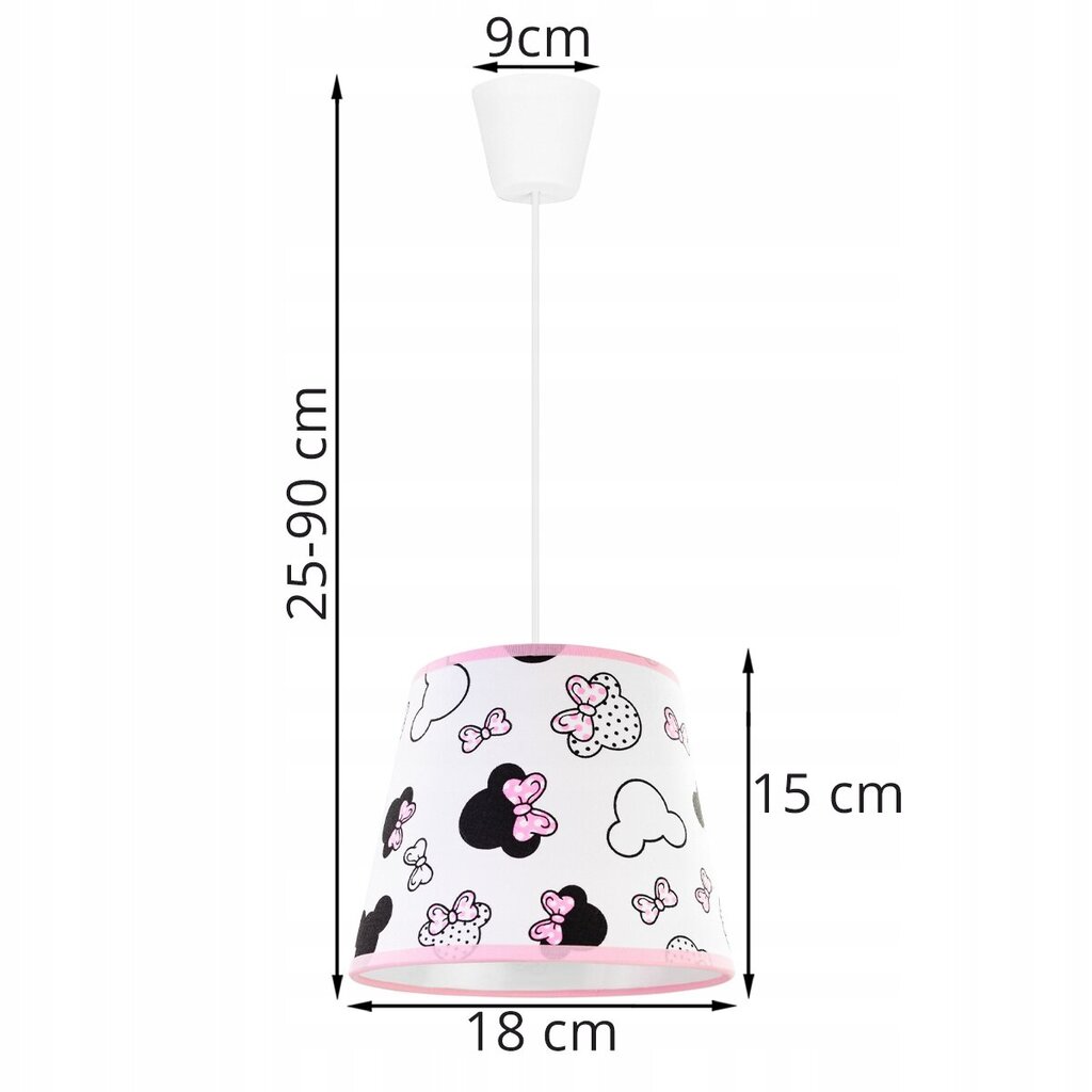 LightHome lasten Minnie Minnie hinta ja tiedot | Lastenhuoneen valaisimet | hobbyhall.fi