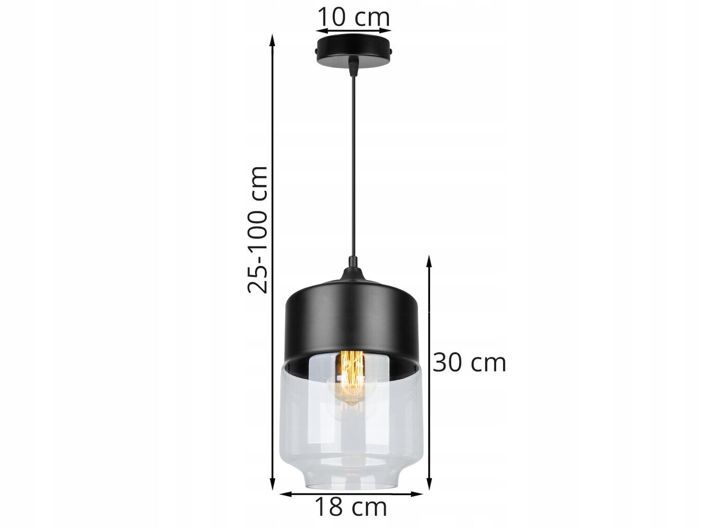 LightHome riipus Oslo hinta ja tiedot | Riippuvalaisimet | hobbyhall.fi