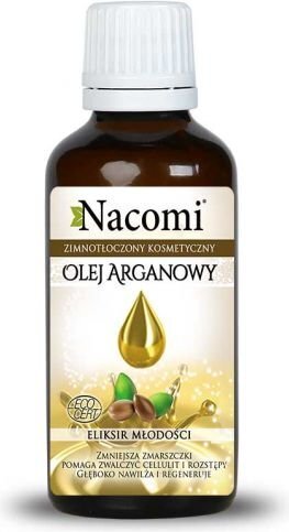 Nacomi Argan Oil Golden cold-pressed helper vartaloöljy 30 ml hinta ja tiedot | Kasvoöljyt ja seerumit | hobbyhall.fi