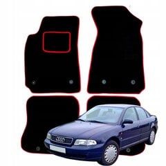 Audi A4 B5 VELOR 1995-2001 lattiamatot hinta ja tiedot | Auton tekstiilimatot | hobbyhall.fi