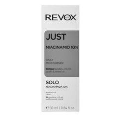 Ravitseva kasvojen seerumi Revox Just Niacinamide Vain 10%, 30 ml hinta ja tiedot | Kasvoöljyt ja seerumit | hobbyhall.fi