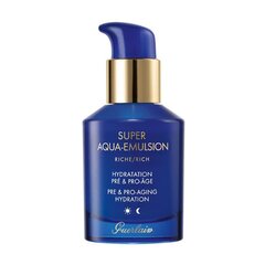 Guerlain Super Aqua Emulsion Rich Moisturizing Face Emulsion, 50 ml hinta ja tiedot | Guerlain Kasvojenhoitotuotteet | hobbyhall.fi