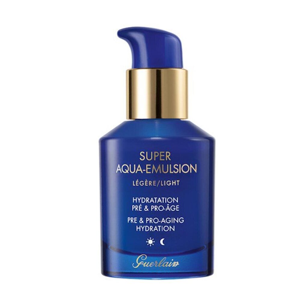 Kosteuttava kasvoemulsio Guerlain Super Aqua Emulsion Light, 50 ml hinta ja tiedot | Kasvoöljyt ja seerumit | hobbyhall.fi