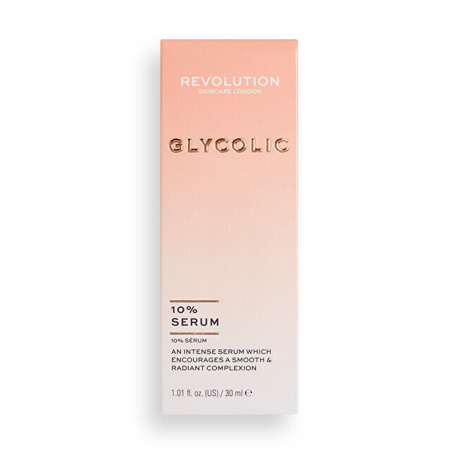 Revolution Skincare Glycolic Acid 10% ihoseerumi 30 ml hinta ja tiedot | Kasvoöljyt ja seerumit | hobbyhall.fi