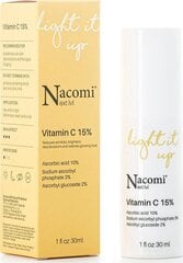 Nacomi Next Level C-vitamiinikasvoseerumi 15 % 30 ml hinta ja tiedot | Nacomi Hajuvedet ja kosmetiikka | hobbyhall.fi