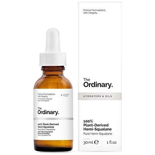 Kosteuttava kasvo- ja hiusöljy The Ordinary 100% Plant-Derived Hemi-Squalane 30 ml hinta ja tiedot | Kasvoöljyt ja seerumit | hobbyhall.fi