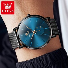 Miesten Kvartsikello Wirstwatches Allblue hinta ja tiedot | Miesten kellot | hobbyhall.fi