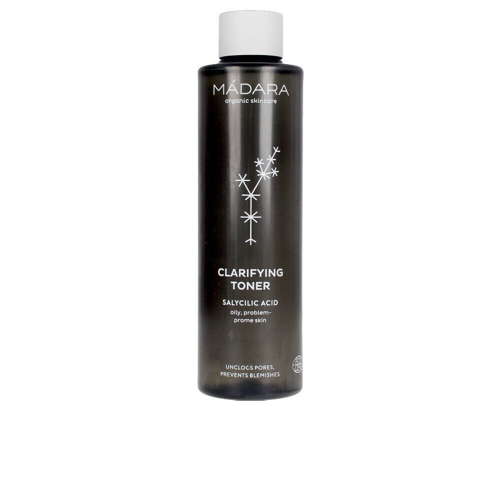 Madara Clarifying Toner -kasvovesi, 200 ml hinta ja tiedot | Kasvojen puhdistusaineet | hobbyhall.fi